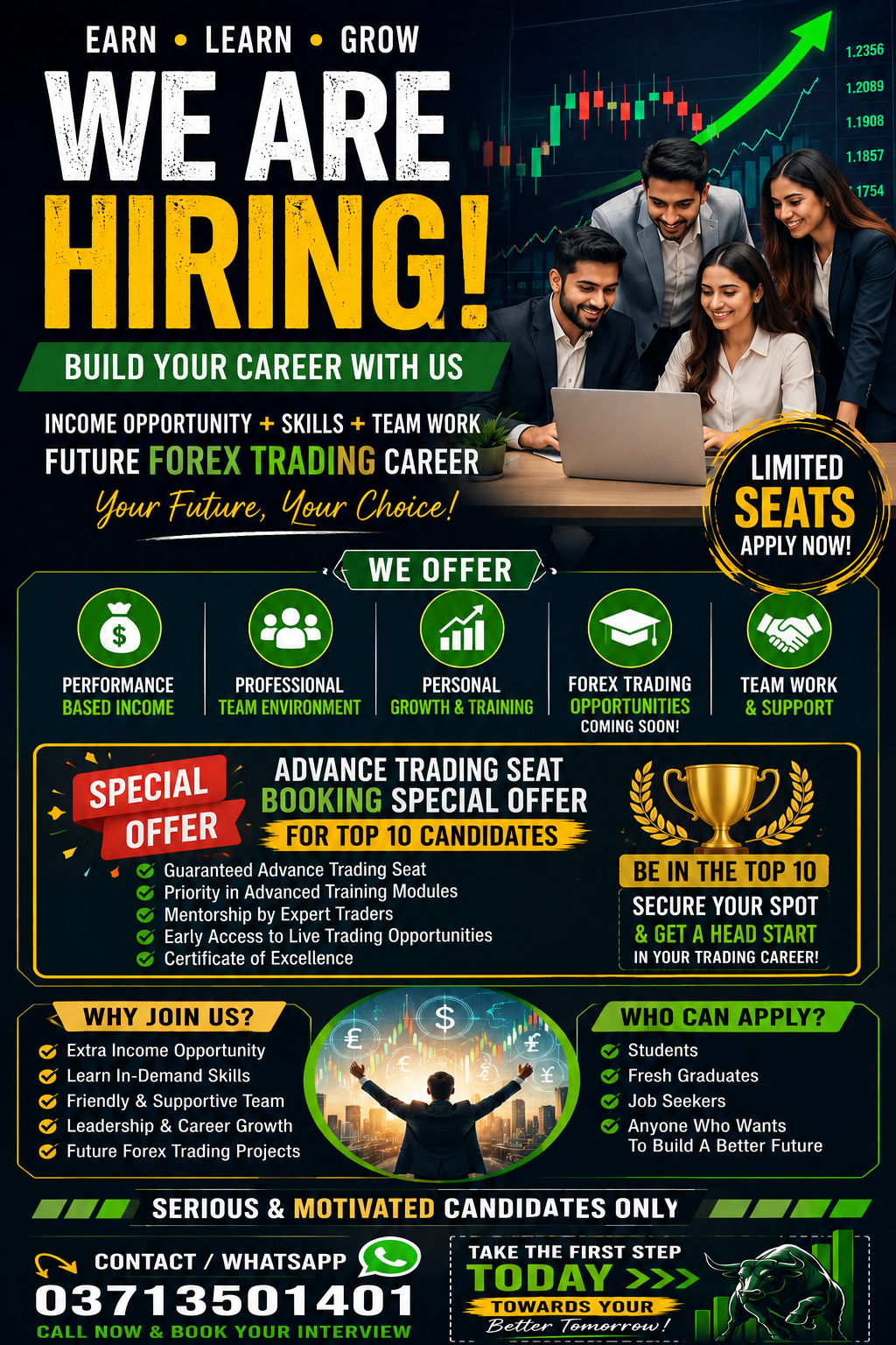 Students job opportunities