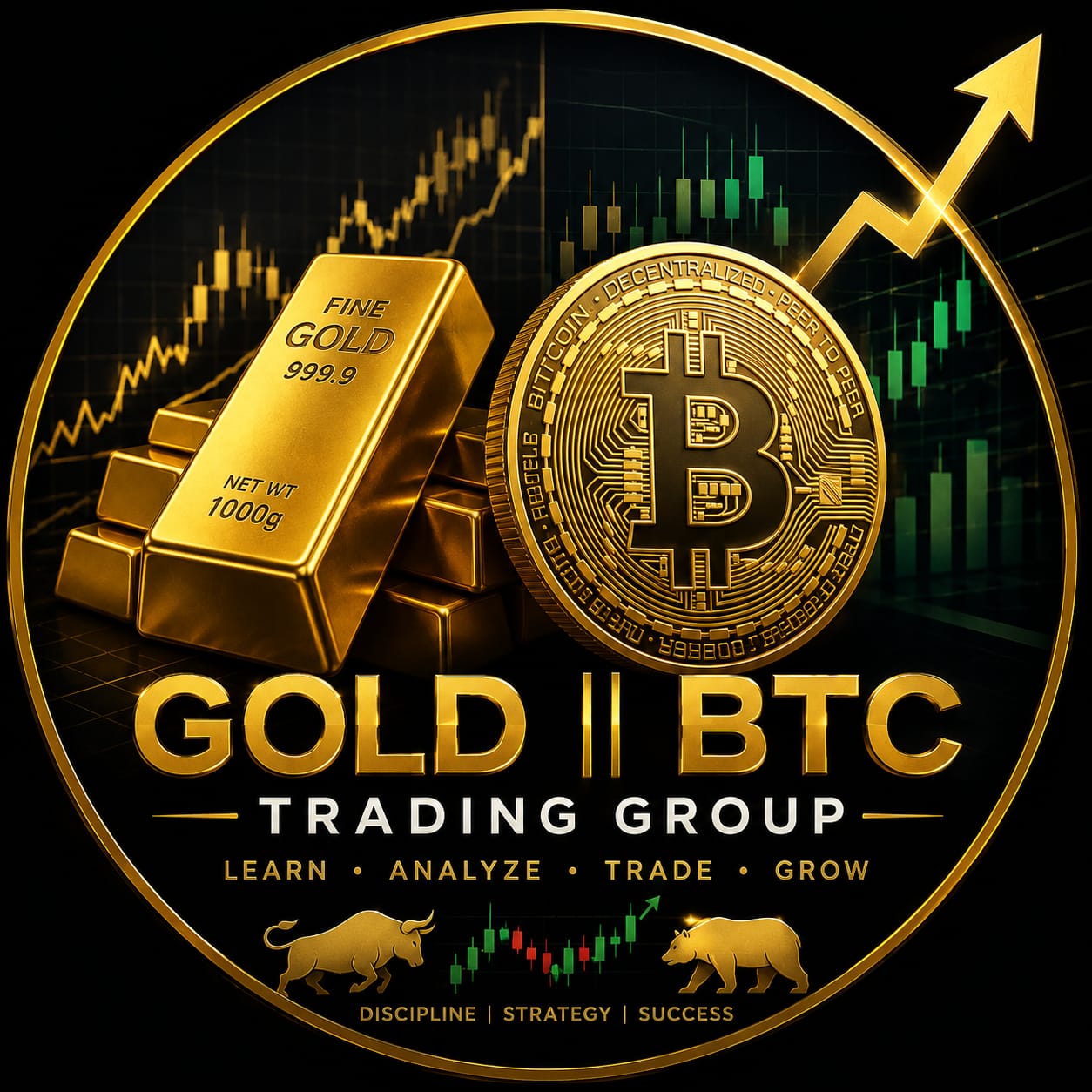 Gold || BTC Trading